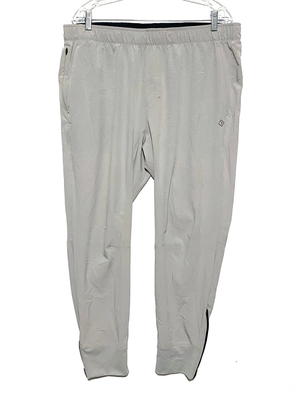 Abercrombie Fitch YPB Motiontek Gray Jogger Pants Womens XL Athleisure Sporty